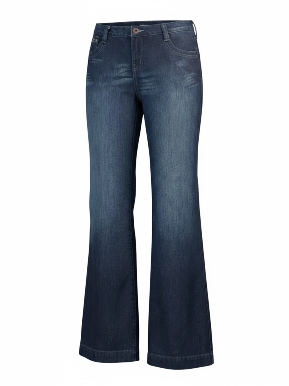 NWT Cruel Girl Utility Fit Dark Wash Blue Jeans Womens Size 9 Long Western